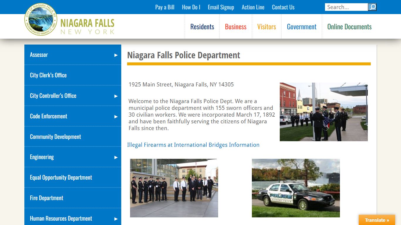 Niagara Falls Police Department – Niagara Falls